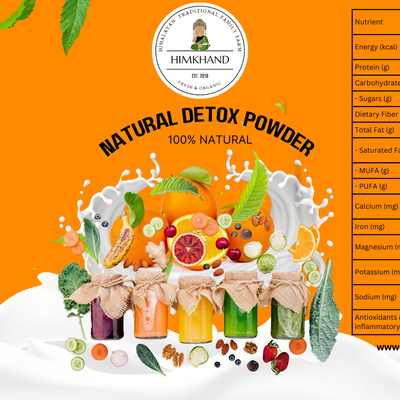 Natural Detox Powder (Liver & Gut Cleanser) by Himkhand