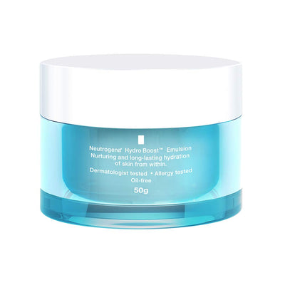 Neutrogena Hydro Boost Emulsion Face Moisturizer With 10X Hyaluronic Acid For Dry Skin - 50 gms
