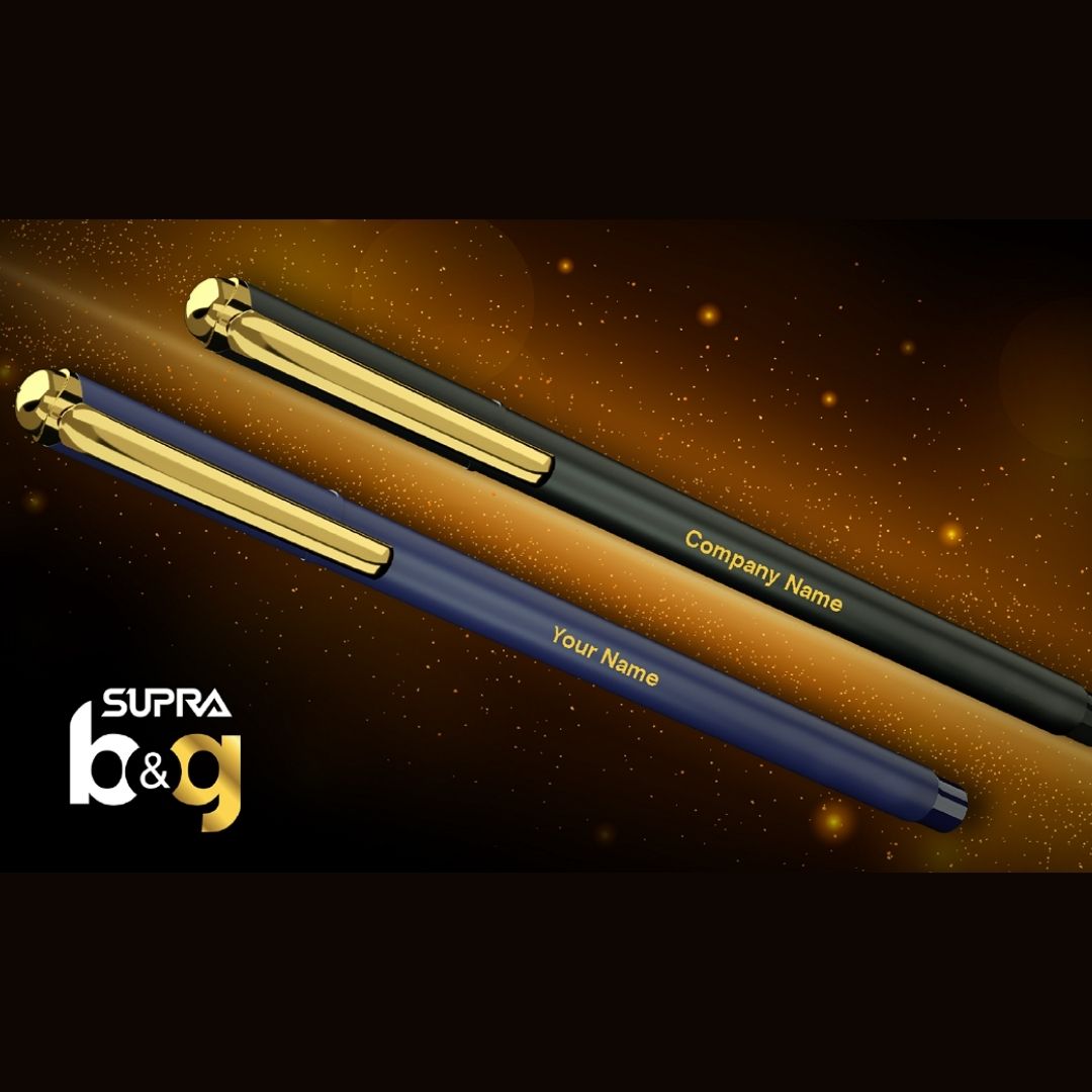 Supra B&G Ball Pen – Black ( Pack of 1 )