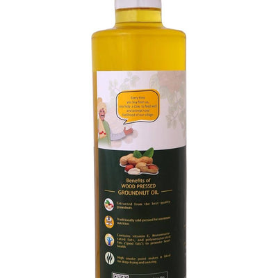 Gavyamart Wood Pressed Groundnut Oil