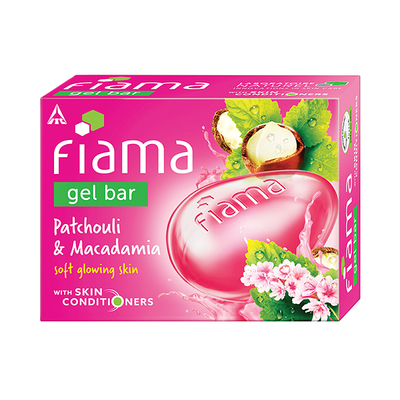 Fiama Patchouli & Macadamia Gel Bar
