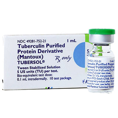 Tubersol Tuberculin Purified Protein Derivative 1 mL (10 Tests) (Rx) *Refrigerated *