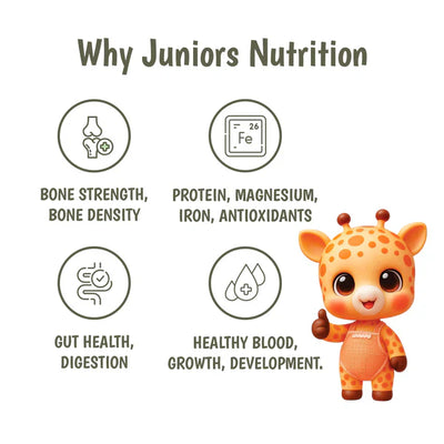 Junior's Nutrition Buckwheat Apple Pancake for Young Kids (1+ Years) | 400 gms