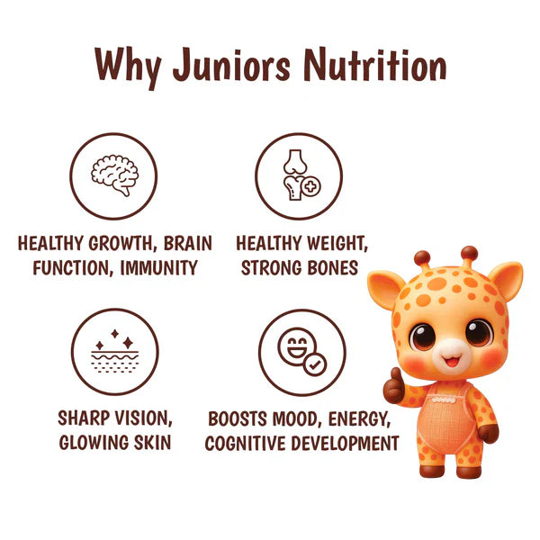 Junior's Nutrition Ragi Cacao Pancake For Young Kids (1+ Years) | 400 gms