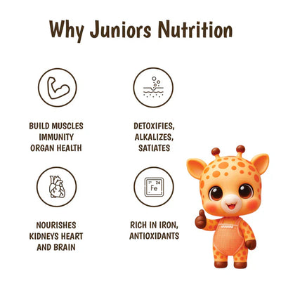 Junior's Nutrition Instant Poha Mix For Young Kids (6+ Months) | 500 gms