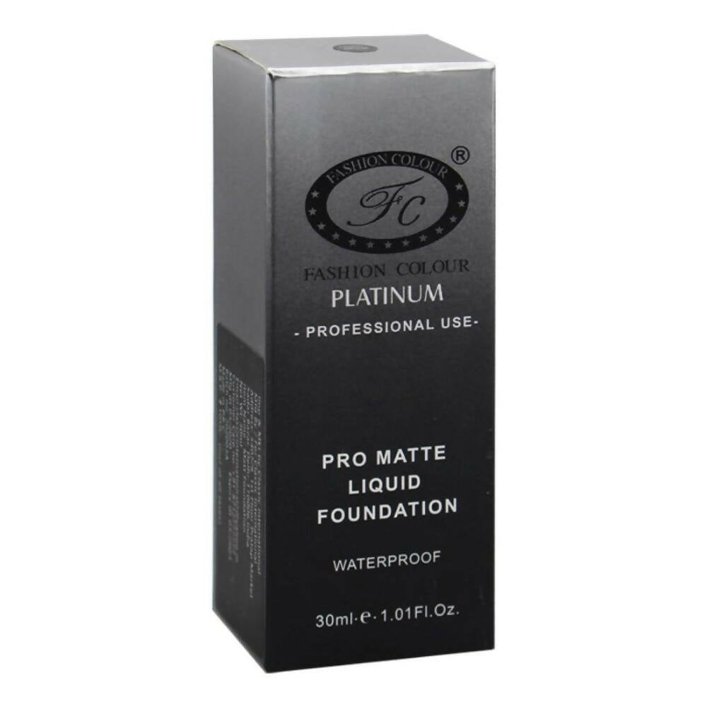 Fashion Colour Pro Matte Liquid Foundation-Latte (Medium Skin Tone)