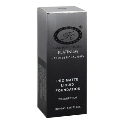 Fashion Colour Pro Matte Liquid Foundation-Ivory (Fair Skin Tone)