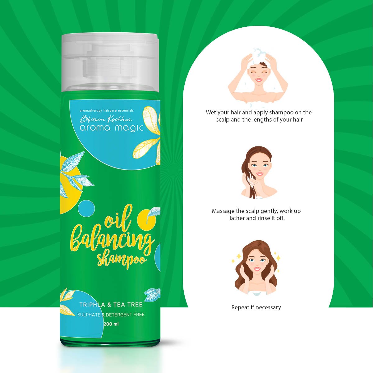Aroma Magic Oil Balancing Shampoo (200 ml)