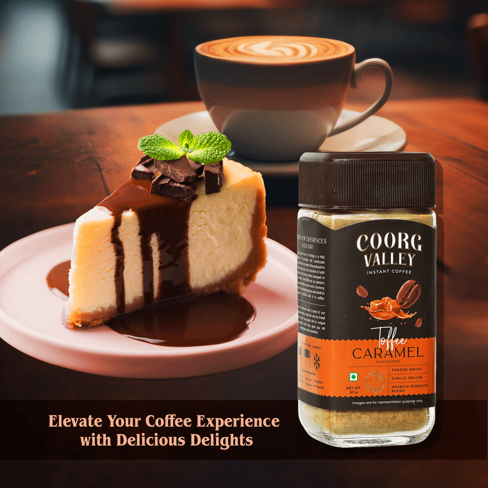 Toffee Caramel Instant Coffee | 50g