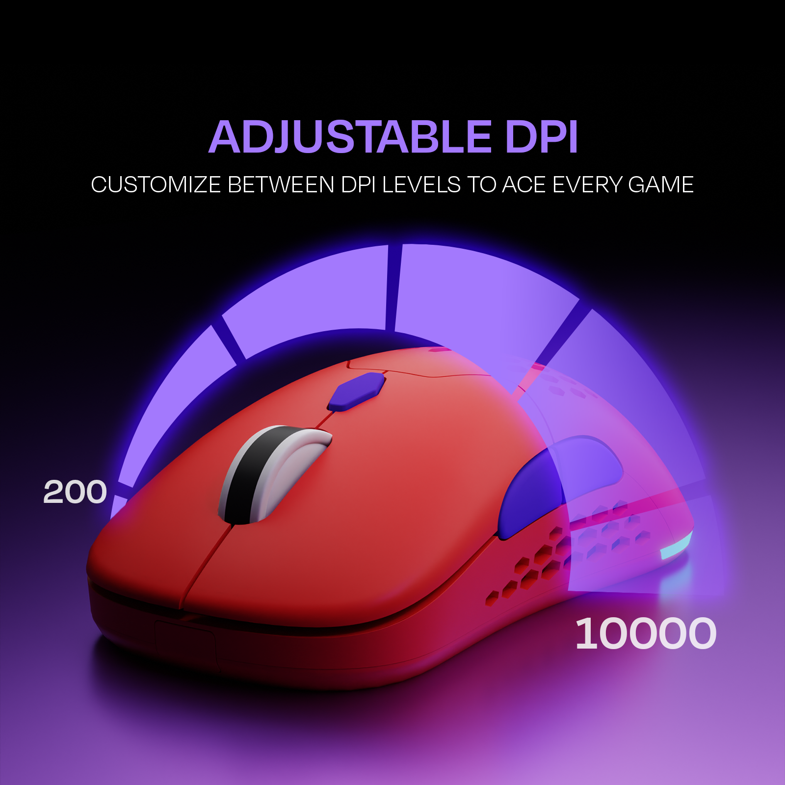Chimera Red Wireless Gaming Mouse