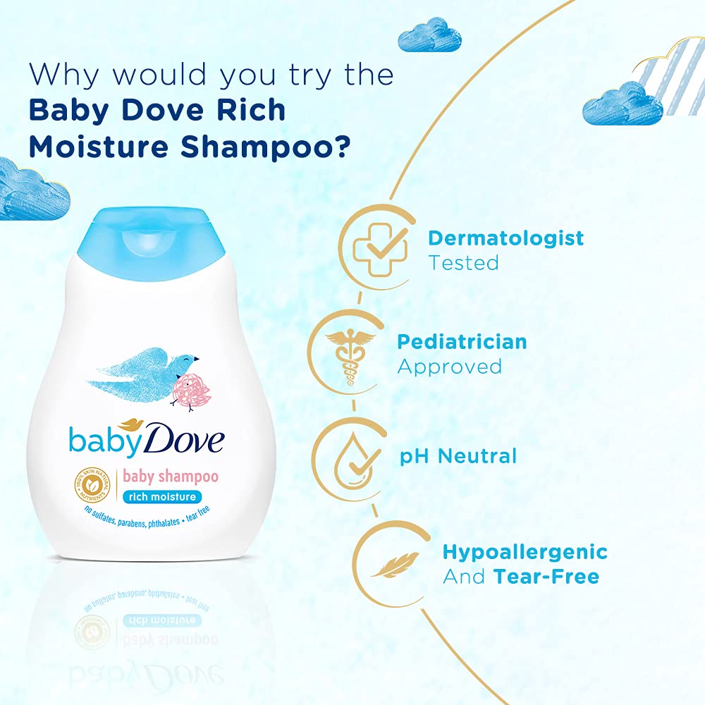 Dove Baby Rich Moisture Shampoo (200 ml)