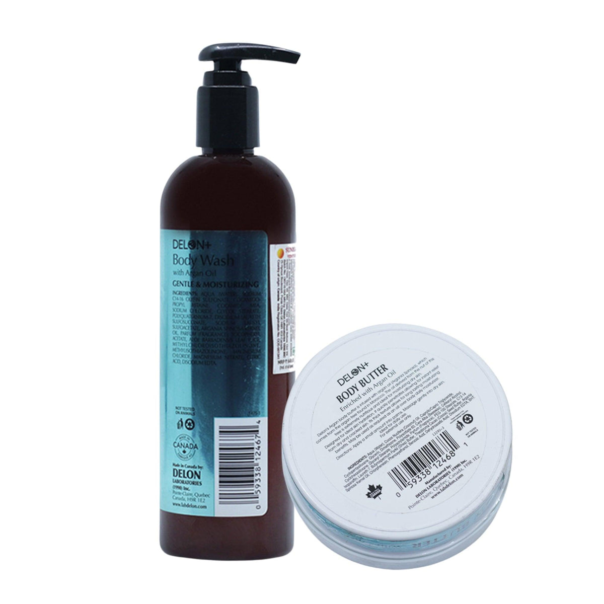 Argan Oil Body Wash And Argan Oil Body Butter
