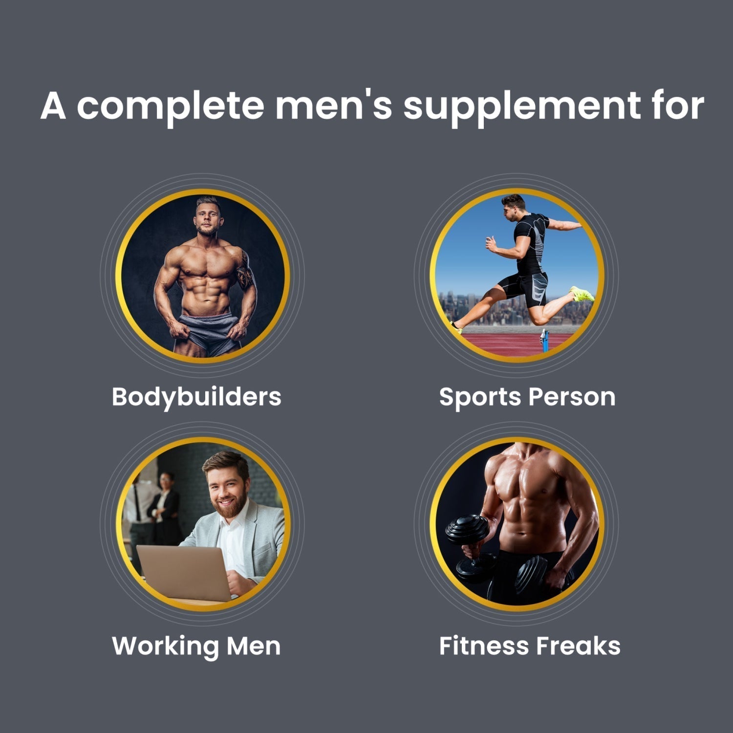 Dr Morpen Testo Boost And Multivitamin Men -With Omega 3 & Herbs /Energy & Immunity Booster