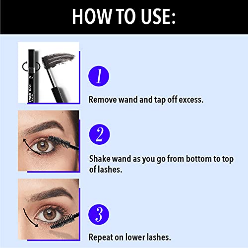 Blue Heaven Extreme Length Mascara, Black (9 ml)