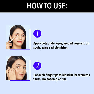 Blue Heaven Flawless Liquid Cream Coverage Concealer (17 ml)