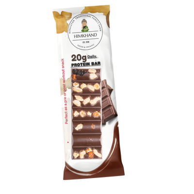Himkhand Variety Pack 20g Protein Bar Box (Pack of 7)