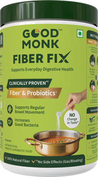 Good Monk Fiber Fix – Supports Everyday Digestive Health 50 serving jar