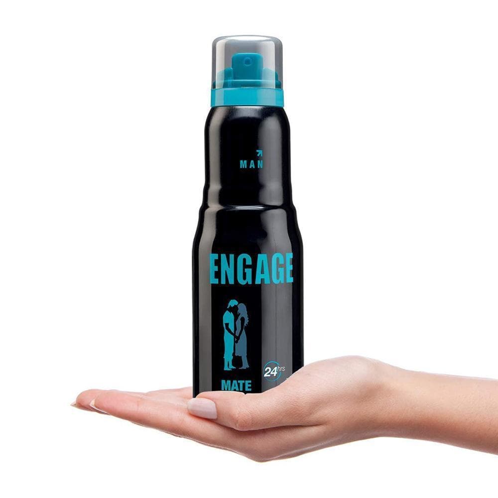 Engage Mate Deodorant For Men Citrus and Fresh, Skin Friendly (150 ml)