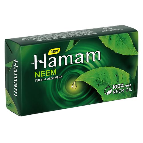 Hamam Neem Tulsi and Aloevera Soap (2*150 gm)