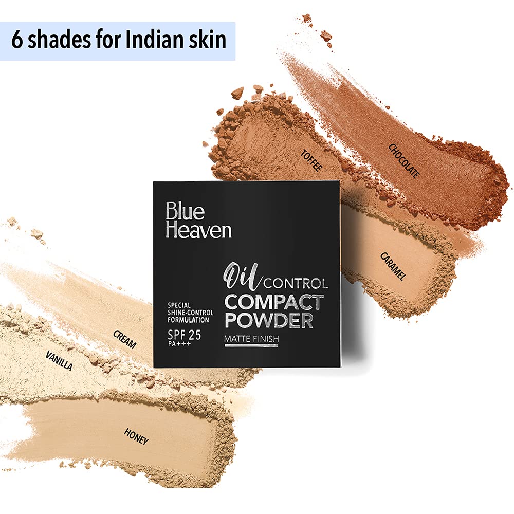 Blue Heaven Oil Control Compact Powder - 8 gms