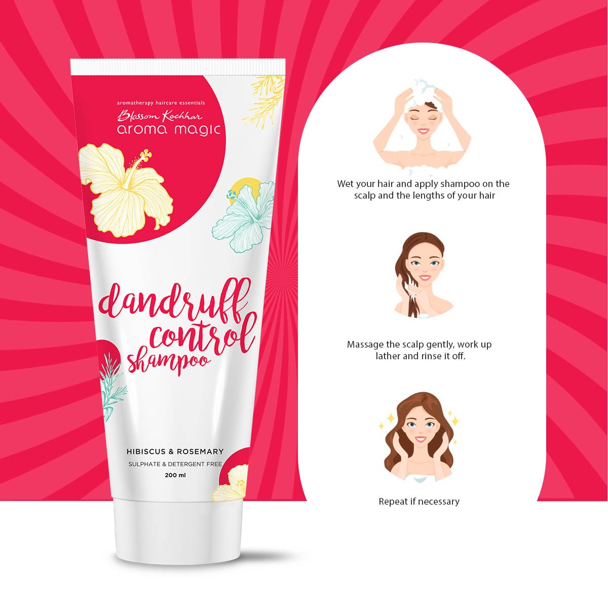 Aroma Magic Dandruff Control Shampoo (200 ml)