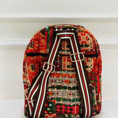 The Morvi Red Backpack