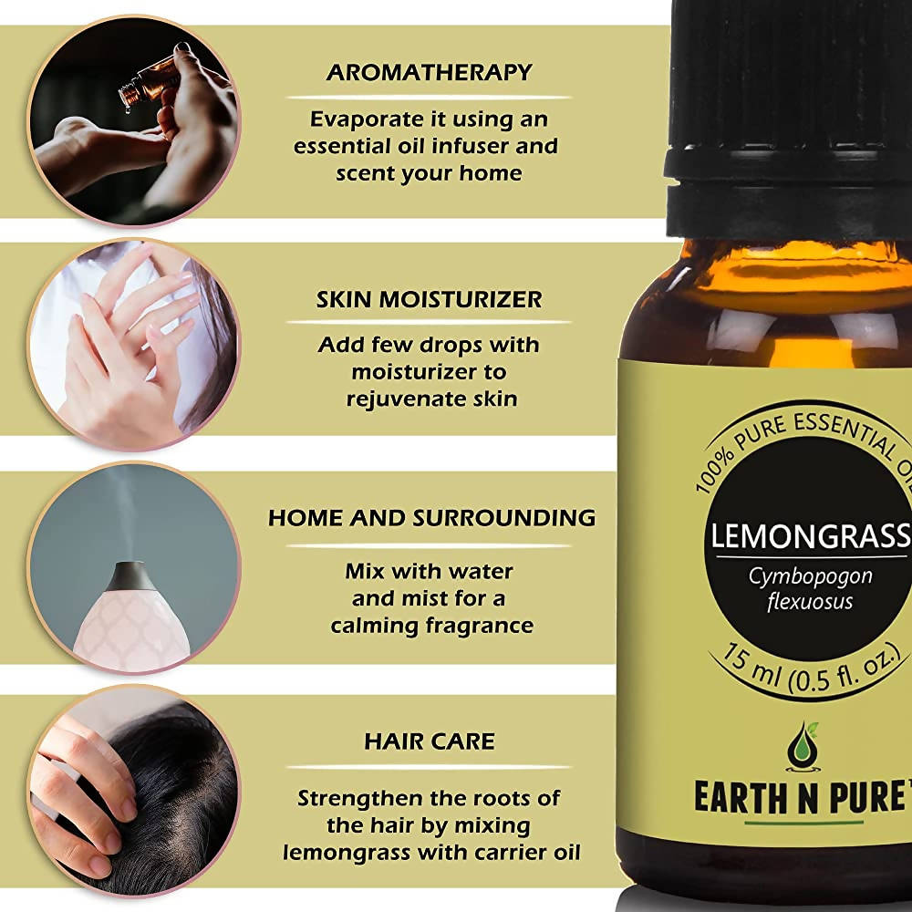 Earth N Pure Essential Oils (Tea Tree, Lavender & Lemongrass)