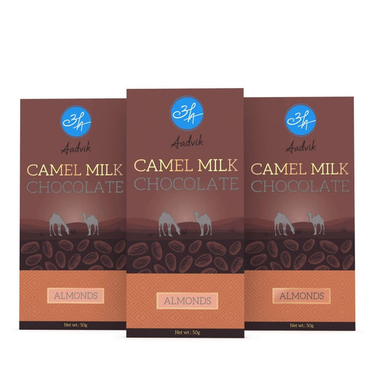 Aadvik Camel Milk Chocolates With Almonds