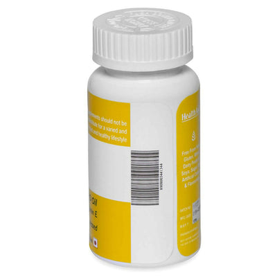HealthAid Evening Primrose Oil 1000 mg With Vitamin E Softgel Capsules