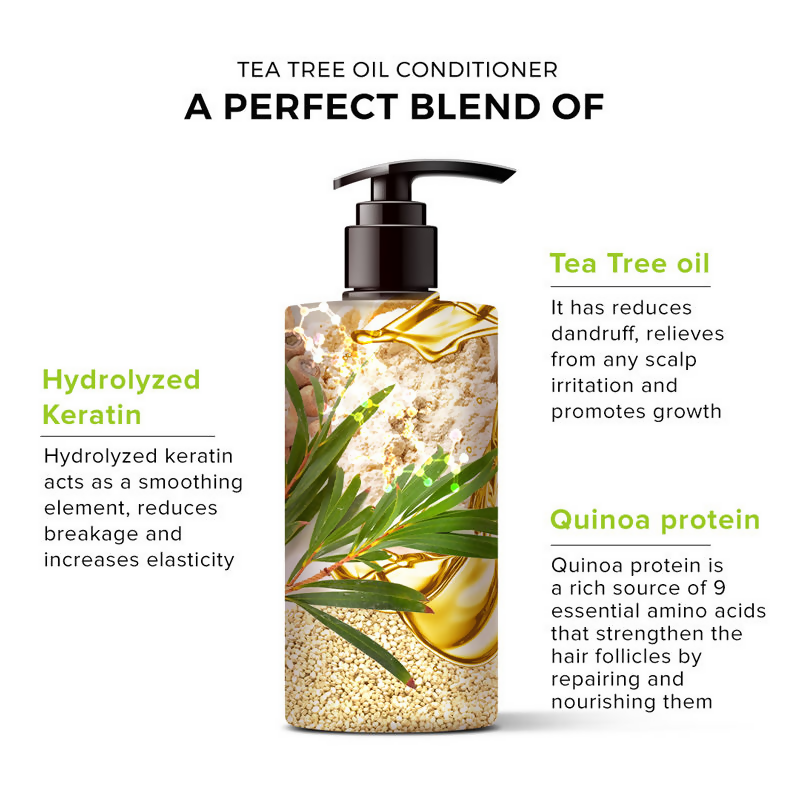 De Fabulous Tea Tree Oil Sulphate Free Conditioner For All Hair Types