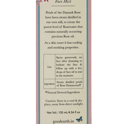 Amritam by Good Earth Damask Rosewater Face Toner