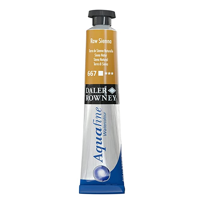 Daler-Rowney Aquafine Watercolour Metal Tube - 8ml