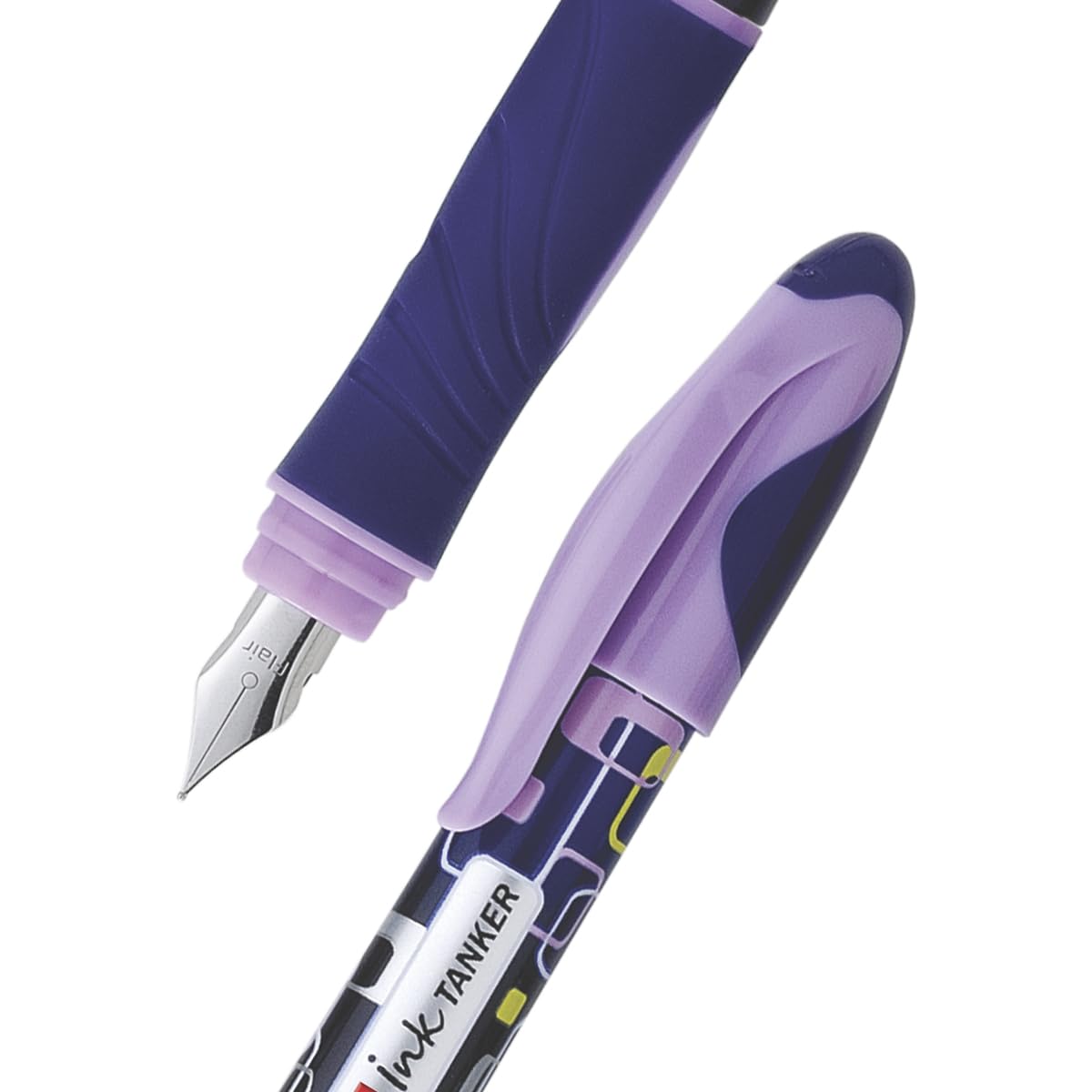Flair Ink Tanker Liquid Ink Fountain Pen Blister Pack - Blue Ink