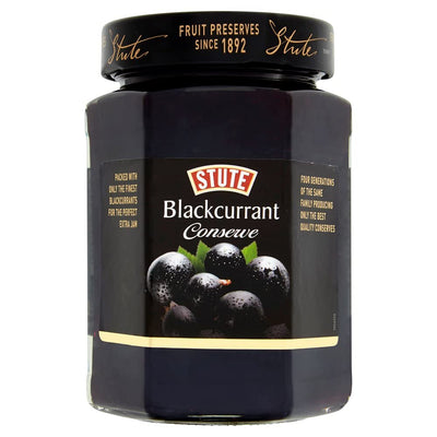 Stute Blackcurrant Conserve, 12 oz ℮ 340 g