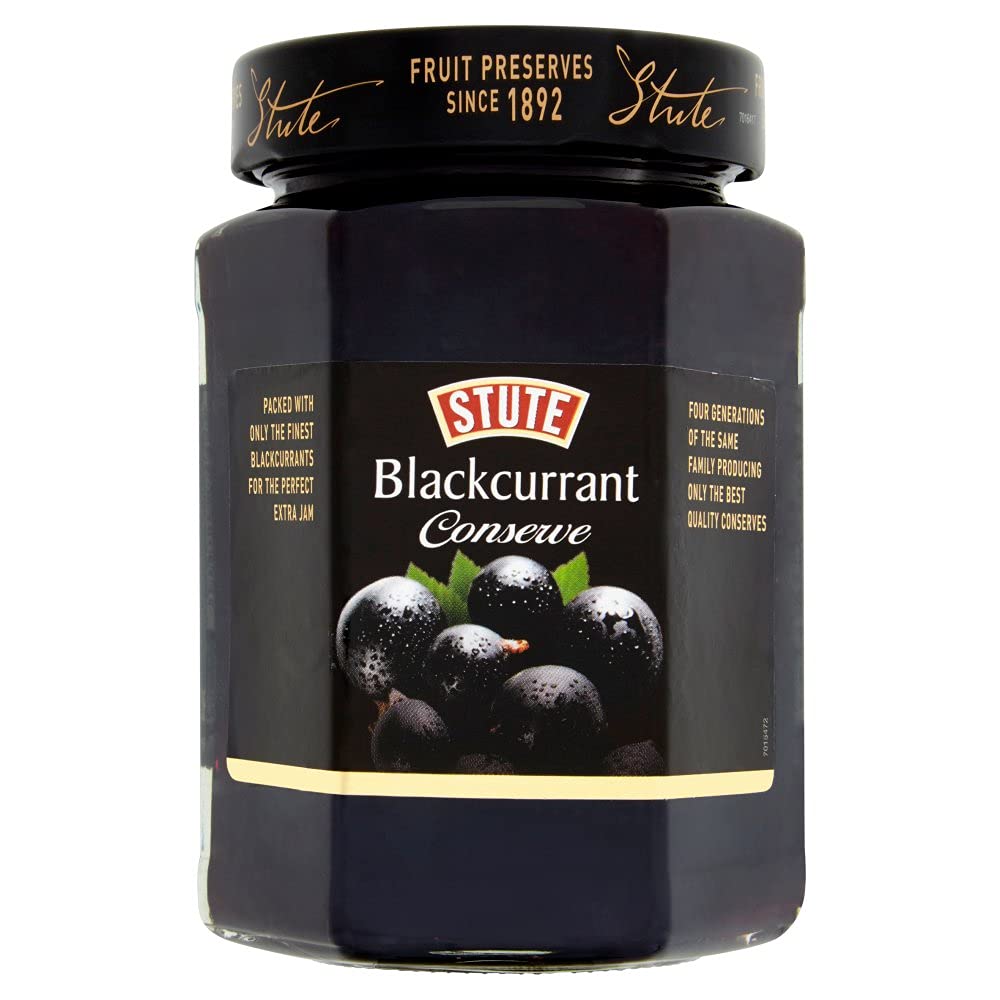 Stute Blackcurrant Conserve, 12 oz ℮ 340 g