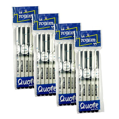 Totem Quote Ball Pen Black Pack of 20