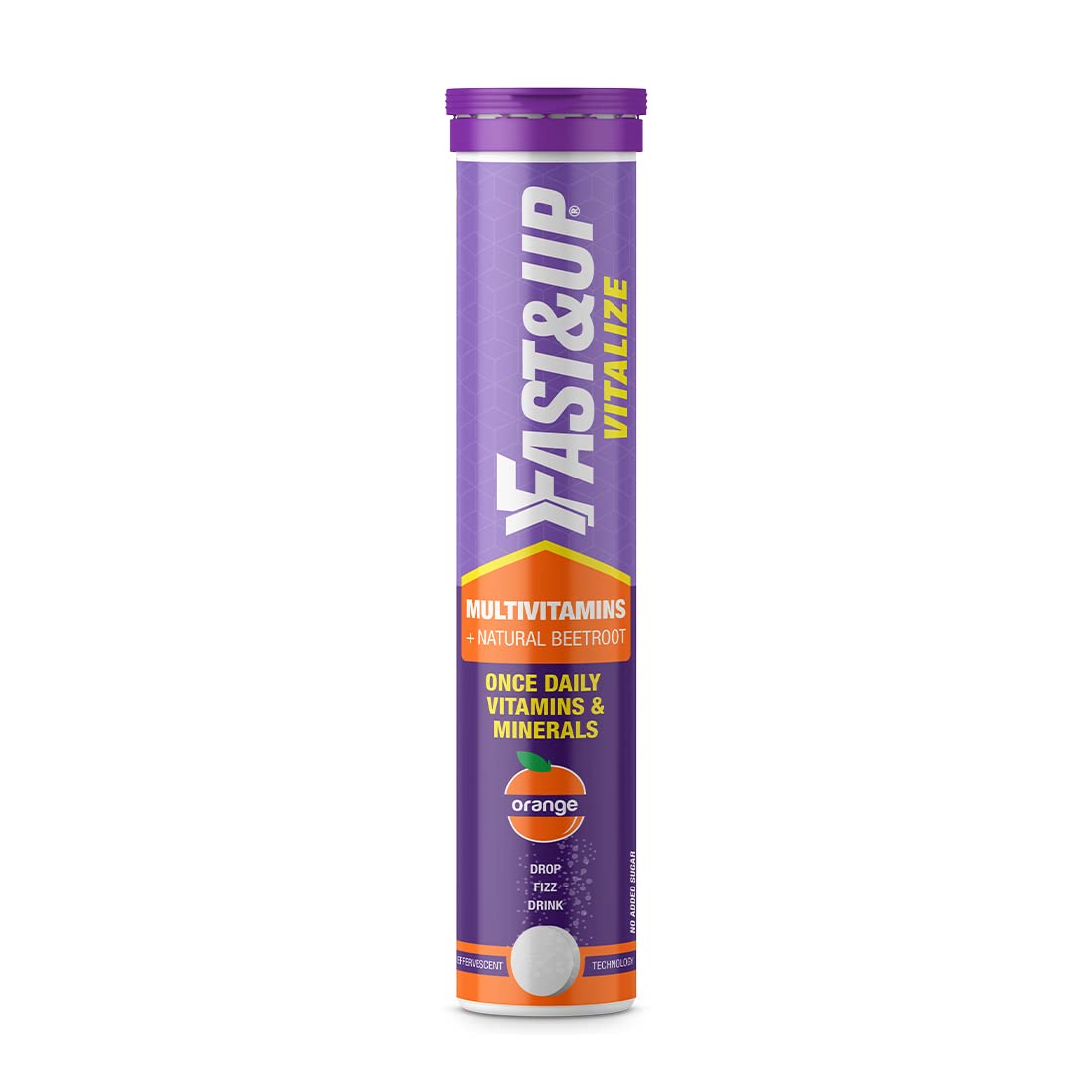 Fast&Up Daily Multivitamins (20-Day Pack, Tasty Orange Flavor) - 100g