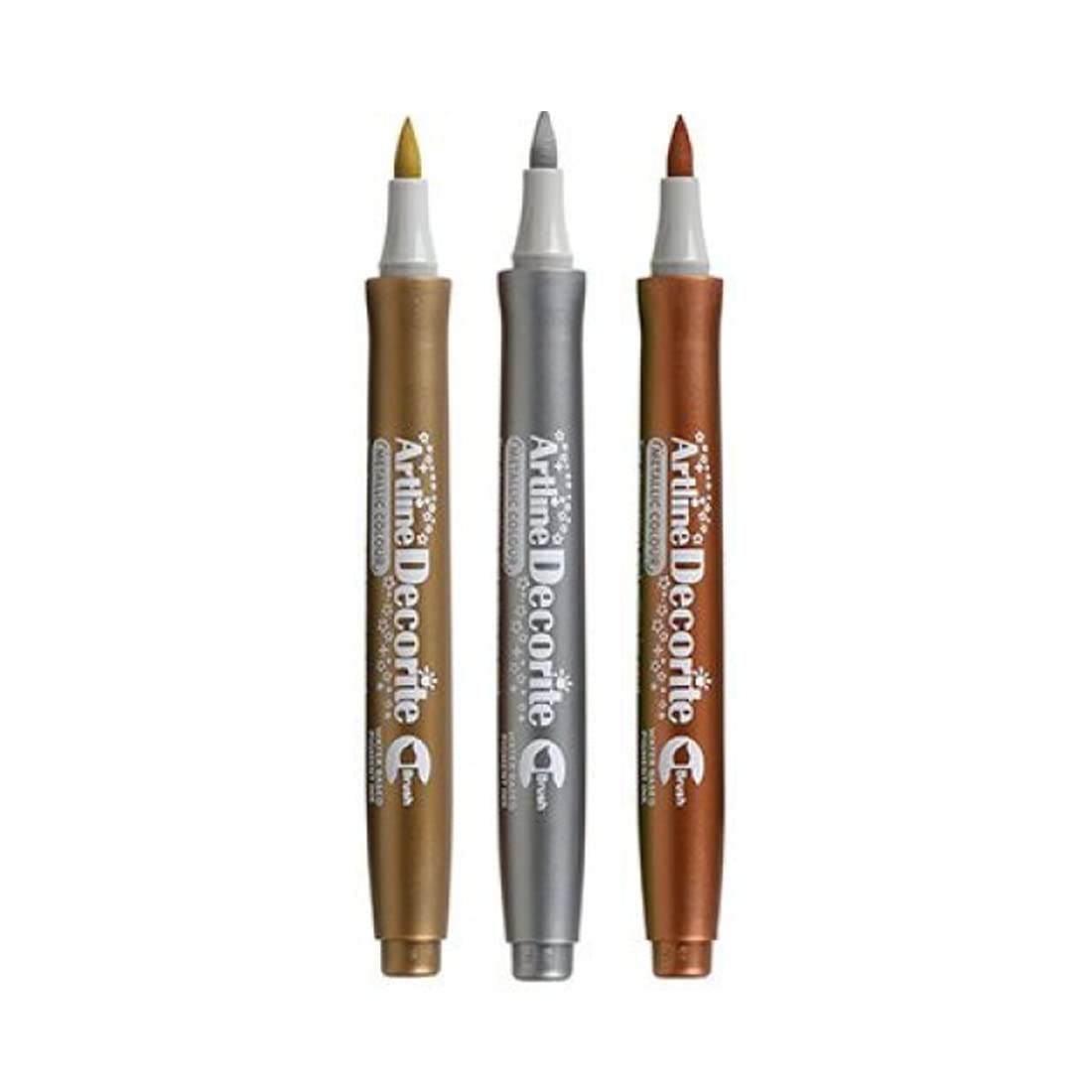 Artline Decorite Water Based Brush Mettalic Marker