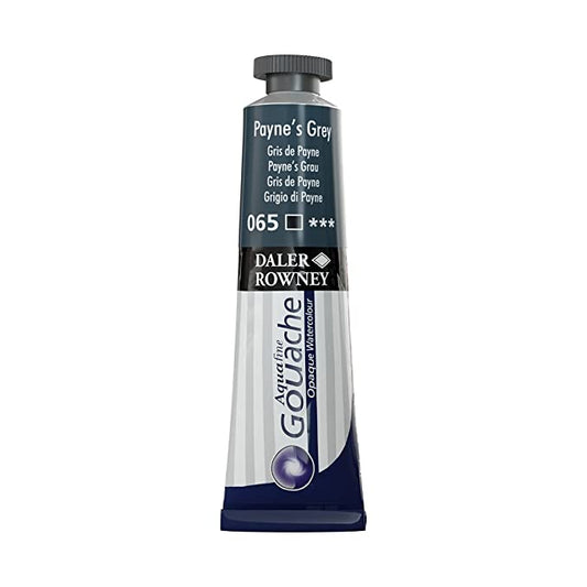 Daler-Rowney Aquafine Gouache Opaque Watercolour Metal Tube