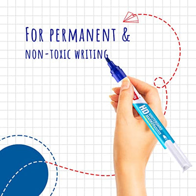 Reynolds HD Whiteboard Marker - Blue Ink, Pack of 10