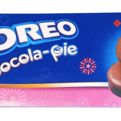 Cadburys OREOS Socola-Pie Special Edition Features a Strawberry-Flavored Marshmallow Sandwiched Between Oreos Cookie Pieces, all Coated In Rich Chocolate 6 Pack 168g (Vietnam)