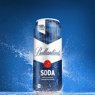 Ballantine's Soda Can, Pack of 24 Cans, 24 x 250ml