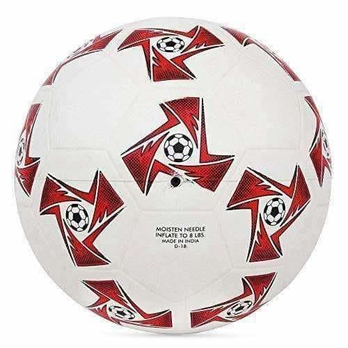 Cosco Roma Foot Ball, Size 5 (White/Red)