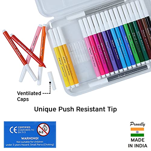 Doms Aqua 24 Shades Watercolour Sketch Pen Set