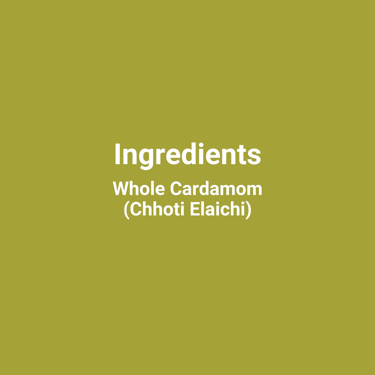 Aashirvaad Cardamom 50g