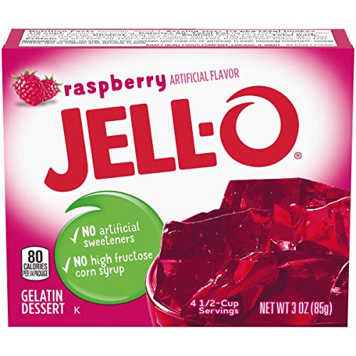 Jell-O Rashberry Gelatin Dessert, 85g