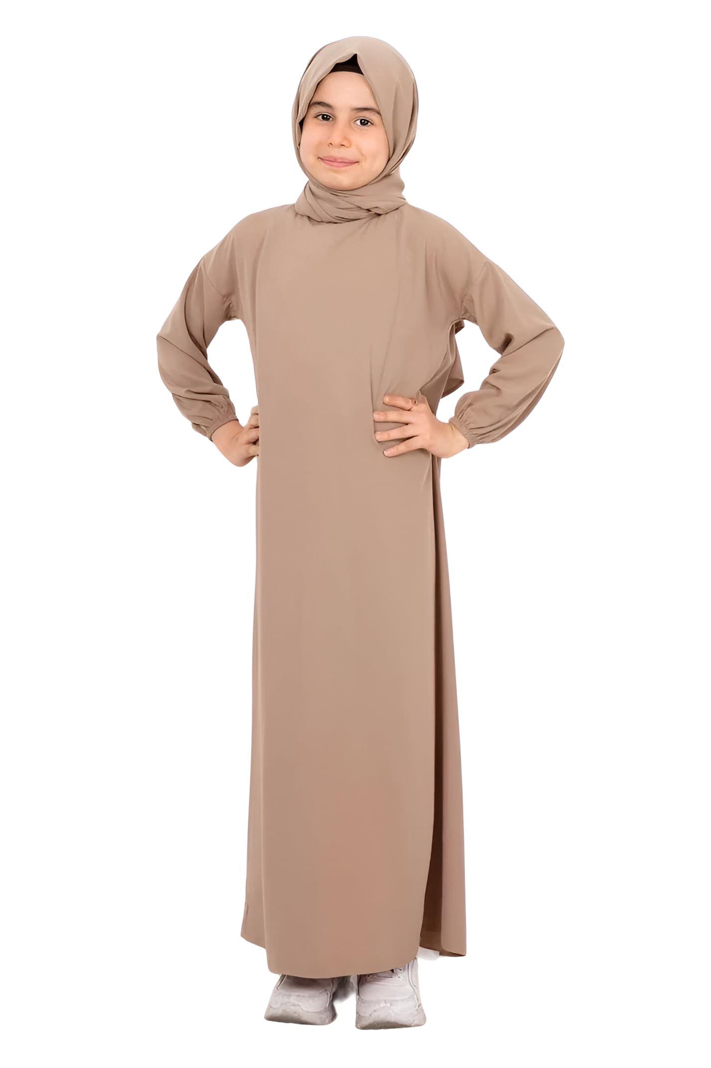 40 inch Long Burqa for Kids (Skin)