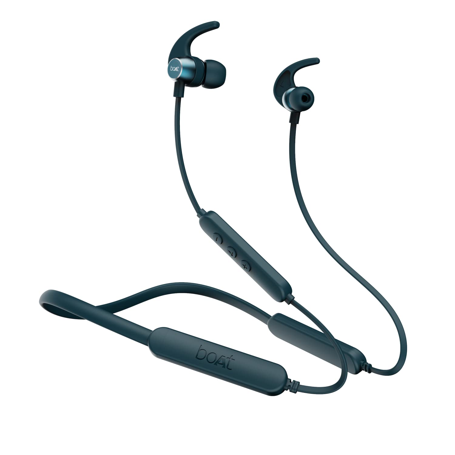boAt Rockerz 255 Pro+ Bluetooth Neckband with Upto 60 Hours Playback, ASAP Charge, IPX7, Dual Pairing and Bluetooth v5.2(Teal Green)