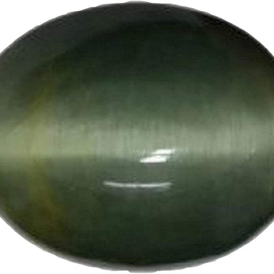 Bague Cat's Eye Stone original Lehsunia Natural Certified Loose Precious Gemstone (6.25 Carat)