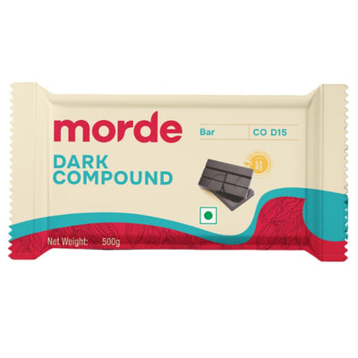 Morde Dark Compound Chocolate Bar CO D15, 500 G